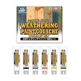 WTS01 水性ウェザリングペイント 6色セット
