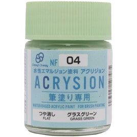 NF04 アクリジョン筆塗り専用 グラスグリーン