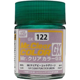 GX122 GXクリアピーコックグリーン