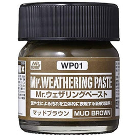 WP01 Mr.ウェザリングペースト<マッドブラウン>