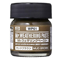 WP01 Mr.ウェザリングペースト<マッドブラウン>
