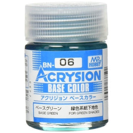 BN06 アクリジョンベースカラー ベースグリーン