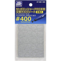 GT-06E Mr.ポリッシャーPROⅢ用 交換ヤスリシート(3枚入)♯400