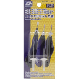GT-01C Mr.コードレスルーター用ビット 精密ヤスリセット (ヤスリ2種入・ホルダー付)