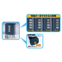 凄!充電式ハンディ エアー コンプレッサー レッド