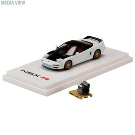 HJ642006RCW 1/64 ホンダ NSX (NA1) Type R カスタムバージョン エンジンディスプレイモデル付チャンピオンシップホワイト
