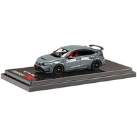 HJ642063GM HJ64 1/64 Honda CIVIC Type R (FL5) 純正オプション装着車 SONIC GRAY PEARL
