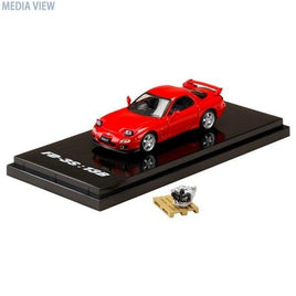 HJ642007FR 1/64 マツダ RX-7 (FD3S) TYPE RS エンジンディスプレイモデル付 ビンテージレッド