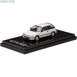 HJ641029AW HJ64 1/64 Honda CIVIC Si (AT) 1984 White