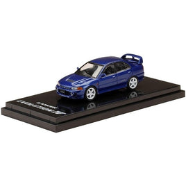 HJ641011CBL 1/64 Mitsubishi LANCER GSR Evolution IV (CN9A) Customized Version IJSSEL BLUE