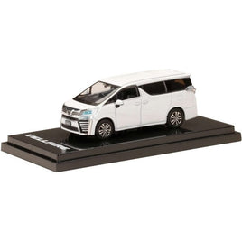 HJ642028WP 1/64 TOYOTA VELLFIRE (H30W) Z 'G' EDITION 2.5L WHITE PEARL Crystal SHINE