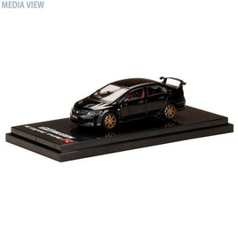 HJ641003MBK HJ64 1/64 Mugen CIVIC TYPE R (FD2) Crystal Black Pearl