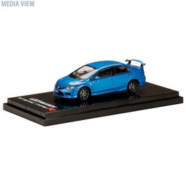 HJ641003MBL HJ64 1/64 Mugen CIVIC TYPE R (FD2) Vivid Blue Pearl