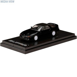 HJ641026GBK 1/64 Toyota SUPRA (A70) 3.0GT TURBO LIMITED 1989 BLACK MICA