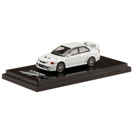 HJ641033AW HJ64 1/64 MITSUBISHI LANCER GSR EVOLUTION 6 (CP9A) 1999 SCORTIA WHITE