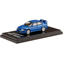 HJ641033BBL HJ64 1/64 MITSUBISHI LANCER GSR EVOLUTION 6 (T.M.E) (CP9A) 2000 CARNA BLUE (M)