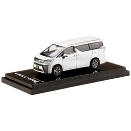 HJ641028WP HJ64 1/64 TOYOTA VELLFIRE (H30W) WHITE PEARL Crystal SHINE