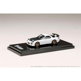 HJ643007BW HJ64 1/64  ??fini RX-7 FD3S (A Spec.) GT WING PURE WHITE