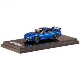 HJ643007DBL HJ64 1/64 enfini RX-7 FD3S (A-SPEC.) / MAZDA SPEED /CLOSED HEADLIGHTS Innocent Blue Mica