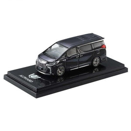 HJ642012AMBK HJ64 1/64 Toyota ALPHARD (H30W) Customized Version SPARKlING BLACK PAERL CRYSTAL SHINE