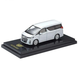 HJ643012BW HJ64 1/64 Toyota ALPHARD HYBRID 2.5S  (H30W) TYPE GOLD WHITE PEARL Crystal SHINE (070)