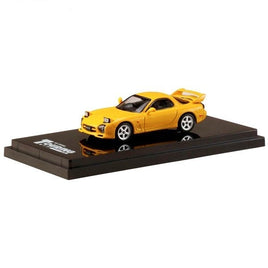 HJ643007CY HJ64 1/64 enfini RX-7 FD3S (A-Spec.) Sunburst Yellow