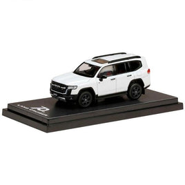 HJ641050BWR HJ64 1/64 Toyota LAND CRUISER (JA300W) GR SPORT PRECIOUS WHITE PEARL (090) / Black + Dar