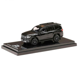 HJ641050BBK HJ64 1/64 Toyota LAND CRUISER (JA300W) GR SPORT BLACK (202) / Black interior