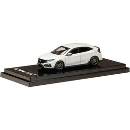 HJ642018BW HJ64 1/64 Honda CIVIC H/B (FK7) 2020 Customized Version PLATINUM WHITE PEARL