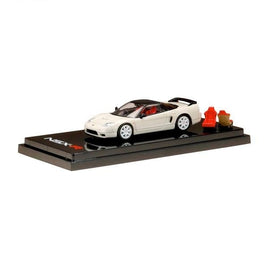 HJ642015AW HJ64 1/64 Honda NSX-R (NA2) with Genuine Seats Display Model Championship White