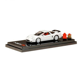 HJ642015APW HJ64 1/64 Honda NSX-R (NA2) with Genuine Seats Display Model PEARL WHITE