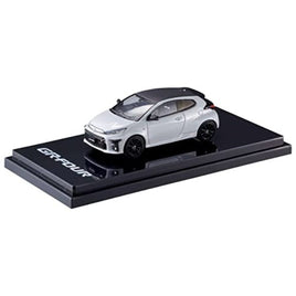 HJ642024HPW HJ64 1/64 Tyota GR YARIS RZ High peformance PLATINUM WHITE PEARL MICA