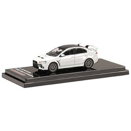 HJ642053BWP HJ64 1/64 MITSUBISHI LANCER EVOLUTION 10 FINAL EDITION  WHITE PEARL / CARBON ROOF