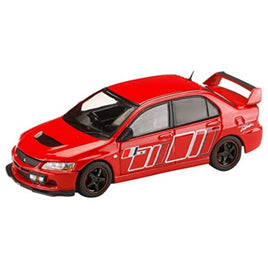 HJ646054R HJ64 1/64 MITSUBISHI LANCER GSR EVOLUTION 9 RALLIART RED SOLID