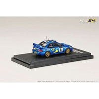 HJR642041F HJ64 1/64 SUBARU IMPREZA WRC 1997 #8 (RAC RALLY)