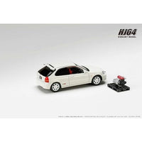 HJ643016AW HJ64 1/64 Honda CIVIC TYPE R (EK9) 1997 with Engine Display Model CHAMPIONSHIP WHITE