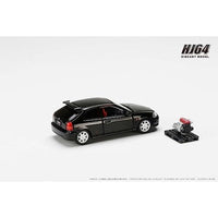 HJ643016ABK HJ64 1/64 Honda CIVIC TYPE R (EK9) 1997 with Engine Display Model STARLIGHT BLACK PEARL