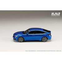 HJ432003BL 1/43 Honda CIVIC (FL1) LX Plemium Crystal Blue Metallic