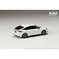 HJ433003W 1/43 Honda CIVIC (FL4) e:HEV Platinum White Pearl