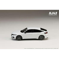 HJ433003W 1/43 Honda CIVIC (FL4) e:HEV Platinum White Pearl