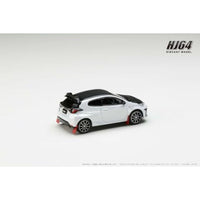 HJ643024RPW 1/64 Toyota GRMN YARIS RALLY PACKAGE with GR Parts PLATINUM WHITE PEARL MICA