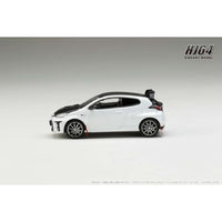 HJ643024RPW 1/64 Toyota GRMN YARIS RALLY PACKAGE with GR Parts PLATINUM WHITE PEARL MICA