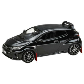 HJ643024RBK 1/64 Toyota GRMN YARIS RALLY PACKAGE with GR Parts PRECIOUS BLACK PEARL