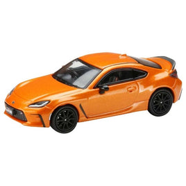 HJ643048P 1/64 Toyota GR86 RZ 10th Anniversary Limited With Genuine Optional Rear Spoiler  Flame Ora
