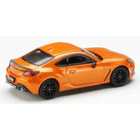 HJ643048P 1/64 Toyota GR86 RZ 10th Anniversary Limited With Genuine Optional Rear Spoiler  Flame Ora
