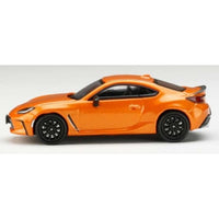 HJ643048P 1/64 Toyota GR86 RZ 10th Anniversary Limited With Genuine Optional Rear Spoiler  Flame Ora