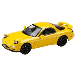 HJ644007BY 1/64 MAZDA RX-7 (FD3S) TYPE RS-R  /ロータリーエンジン30周年記念限定車 SUNBURST YELLOW
