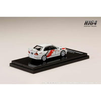 HJ643011A 1/64 MITSUBISHI LANCER GSR EVOLUTION IV GR.A RALLY GRAPHIC SCORTIA WHITE
