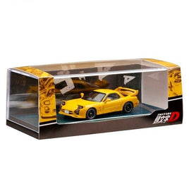 HJ643007AD HJ64 1/64 Mazda RX-7(FD3S) Project D / 高橋啓介(ディオラマセット)