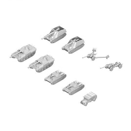 MI05 1/700 WWII ドイツ軍用車両セット 2